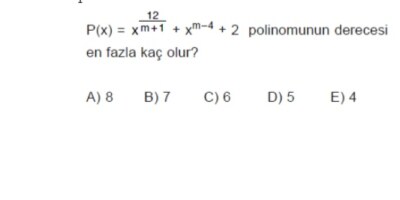 Matematik polinoml