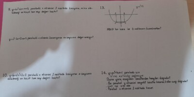 Ayt matematik/Parabol